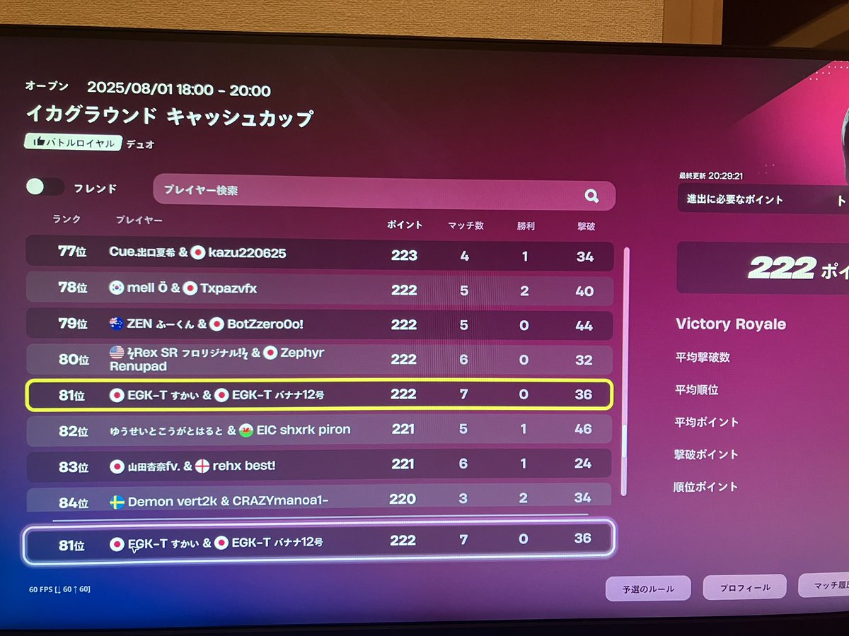 ccc予選突破!