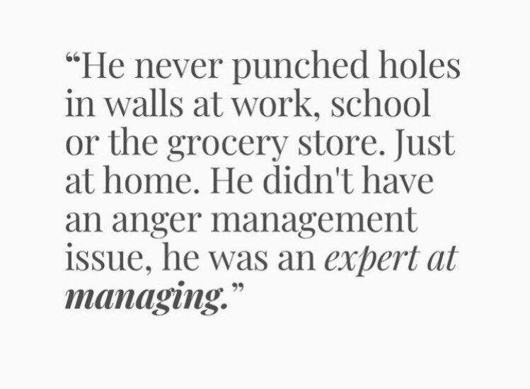 My mother was the biggest bully, but pretended 2be the best mum ever. Aren’t your kids so well behaved strangers would say. 
The facts - WE, me &amp; my 3 siblings were 2 terrified 2 step out of line. 
Fear based behaviour isn’t ‘well behaved kids’. Our nerves were always on edge 💜