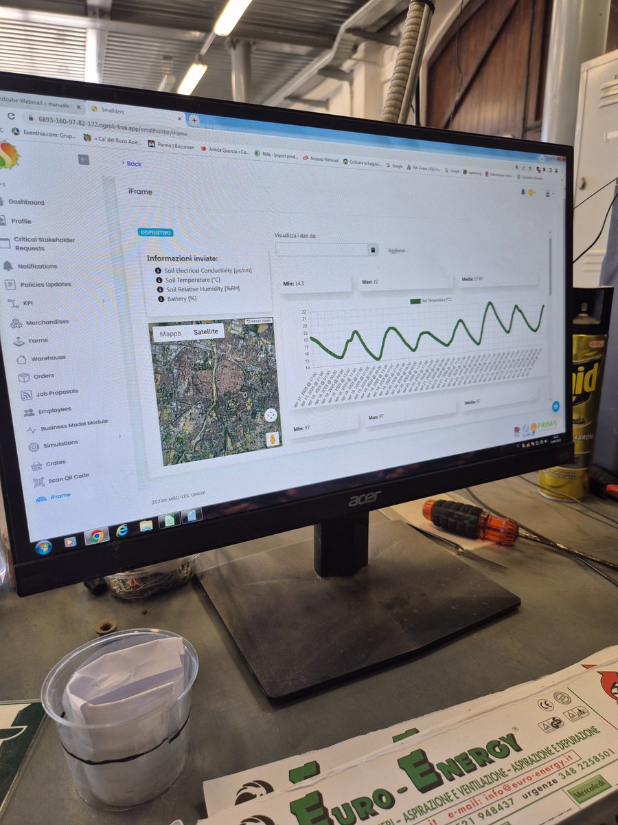 SmalldersPRIMA's tweet photo. As part of the Italian testbed, several workshops were held from March 26 to June 25, 2025, with small farmers at Azienda Sperimentale Stuard. 

These workshops served as live tests of the platform’s functionalities, including QR code usage and the different traceability phases. https://t.co/soxnxQYajd