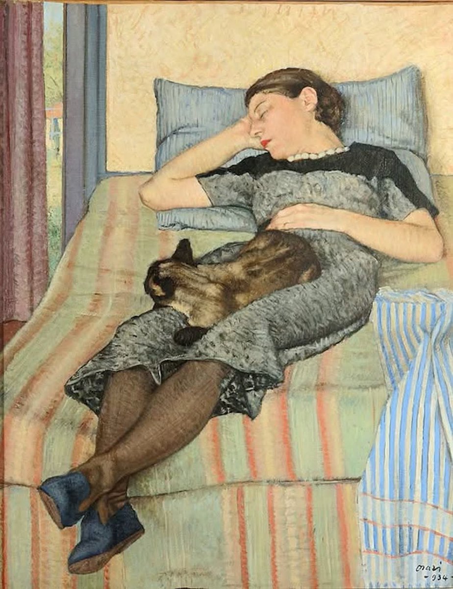 Orazi (French 1906-1979) Siesta 1934