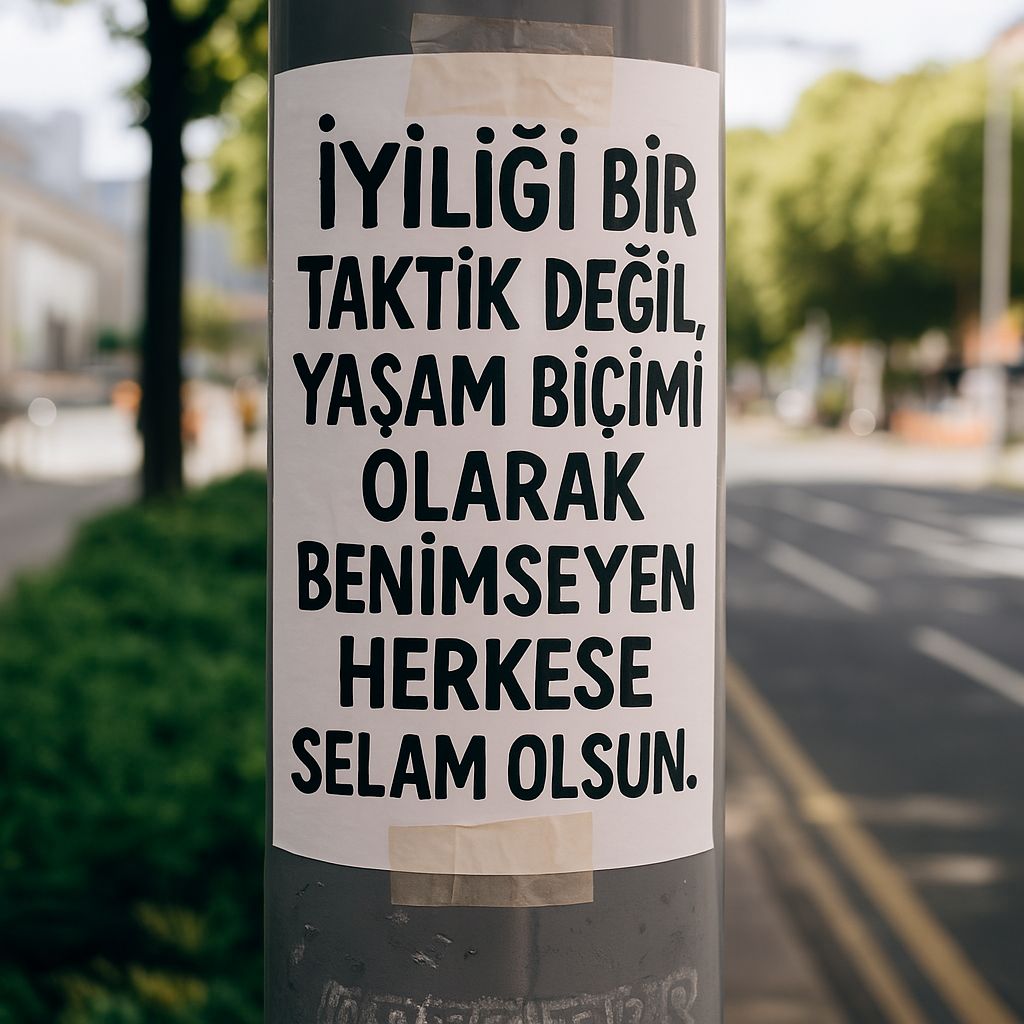 ❤️ İyilik içten gelir, stratejiyle değil.

Bazı insanlar iyiliği seçmez, onunla yaşar. Yardım etmek onlar için bir görev değil, içten gelen bir refleks gibidir. Sessizce yaparlar, görünmeden, karşılık beklemeden. Ama etkisi hep kalır.

İnsan içten olanı hisseder. Ezberlenmiş