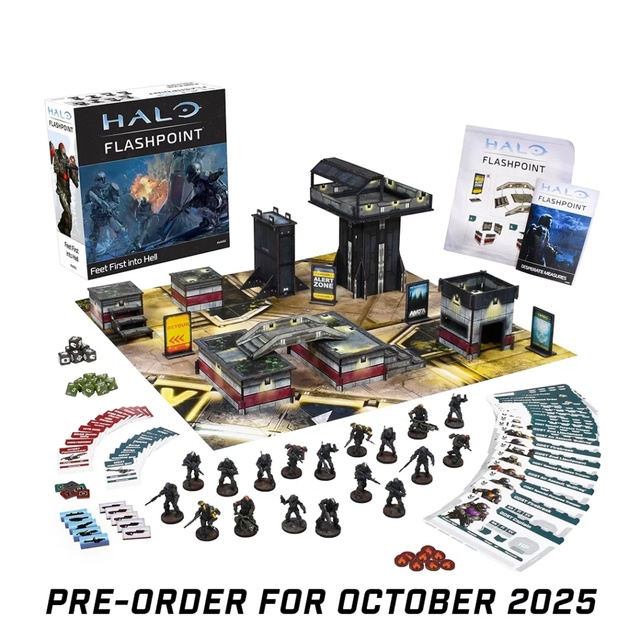 HaloGroupRU's tweet photo. Mantic Games анонсировали выход дополнения Feet First Into Hell для варгейма Halo: Flashpoint с вашими любимыми орбитальными десантниками.

#Halo #HaloInfinite #ManticGames #Wargames https://t.co/KFEe37rTeo