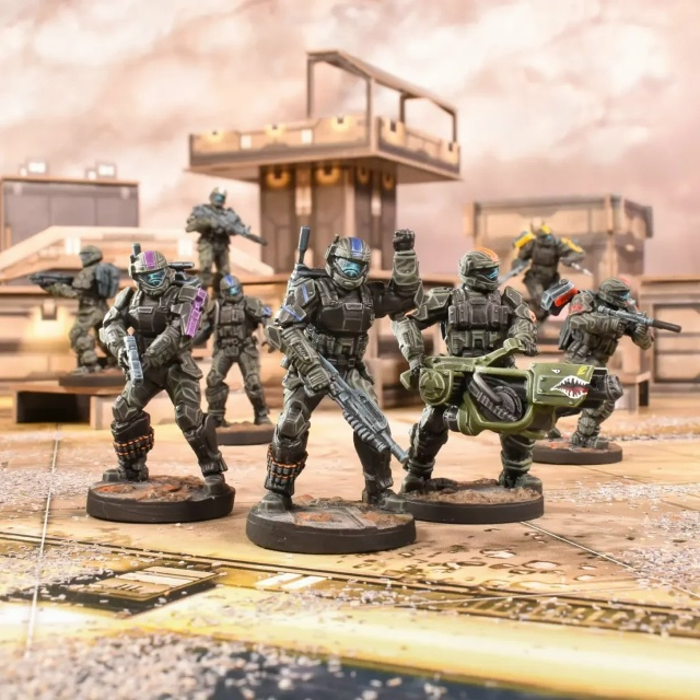 HaloGroupRU's tweet photo. Mantic Games анонсировали выход дополнения Feet First Into Hell для варгейма Halo: Flashpoint с вашими любимыми орбитальными десантниками.

#Halo #HaloInfinite #ManticGames #Wargames https://t.co/KFEe37rTeo