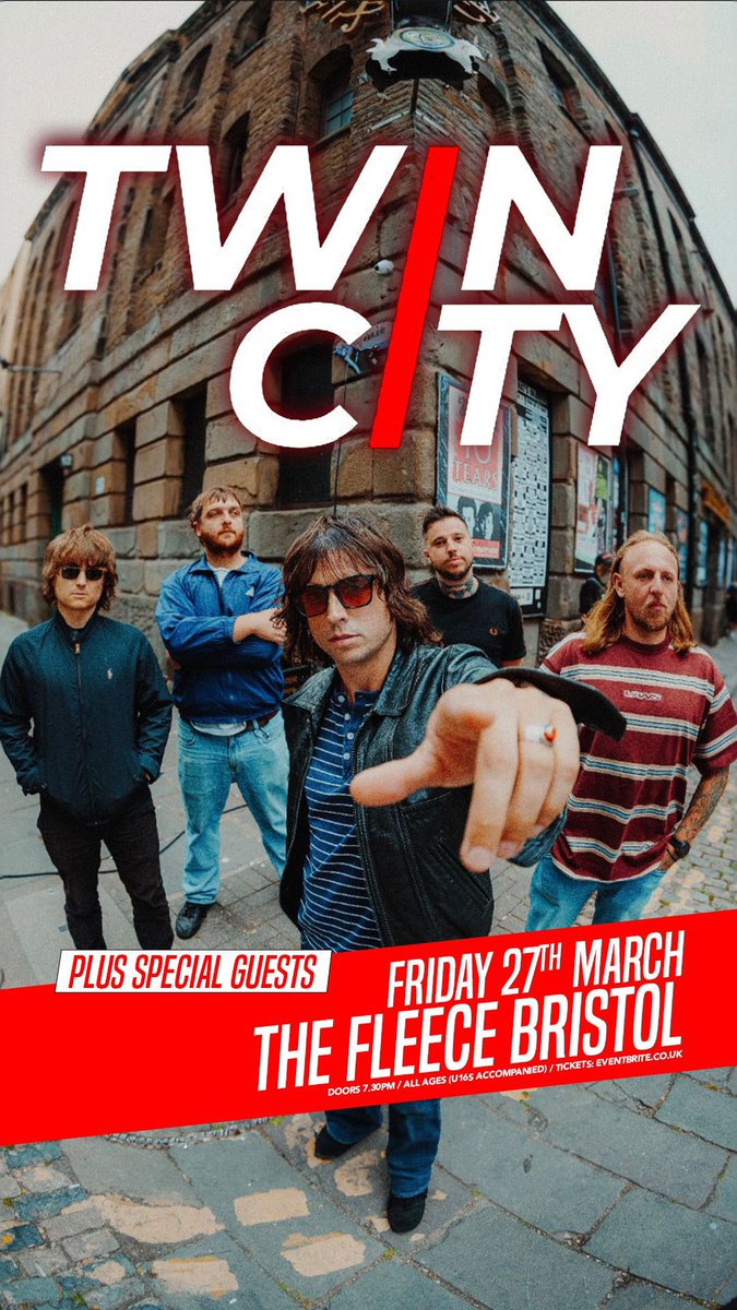 Twin City (@followtwincity) on Twitter photo 🗣️ YES THEN PEOPLE 🗣️
Pleased to announce our first show of 2026 and it’s an absolute belter 👌
27/03/26 we’ll be headlining <a href="/FleeceBristol/">The Fleece</a> 🙌
Mark it in your calendars 🗓️ Secure your tickets ✅ And let’s have a proper knees up shall we? 🍺
🎟️ thefleece.co.uk/whats-on/gigs/…
#UTFC 🗣️ YES THEN PEOPLE 🗣️
Pleased to announce our first show of 2026 and it’s an absolute belter 👌
27/03/26 we’ll be headlining <a href="/FleeceBristol/">The Fleece</a> 🙌
Mark it in your calendars 🗓️ Secure your tickets ✅ And let’s have a proper knees up shall we? 🍺
🎟️ thefleece.co.uk/whats-on/gigs/…
#UTFC