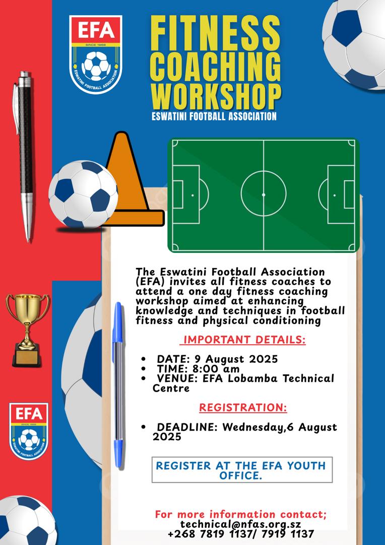 As part of the preparations for the upcoming football season, the EFA will implement the Goalkeeping Intermediate Coaching Course, and the Physical Fitness Coaching Workshop.