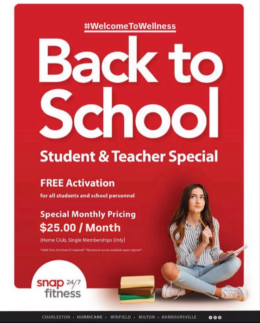 SnapFitnessWV's tweet image. 