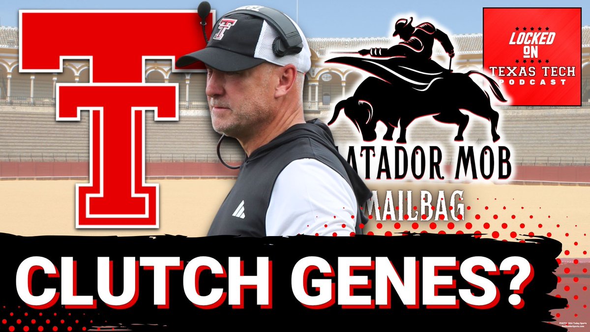 Today on Locked On #TexasTech:

- depth &amp; drop off
- road success
- one score games

#GunsUp 

📺YouTube: youtu.be/a76dFvKMrr8
📻Apple: shorturl.at/efrw7 
📻Spotify: shorturl.at/mw124