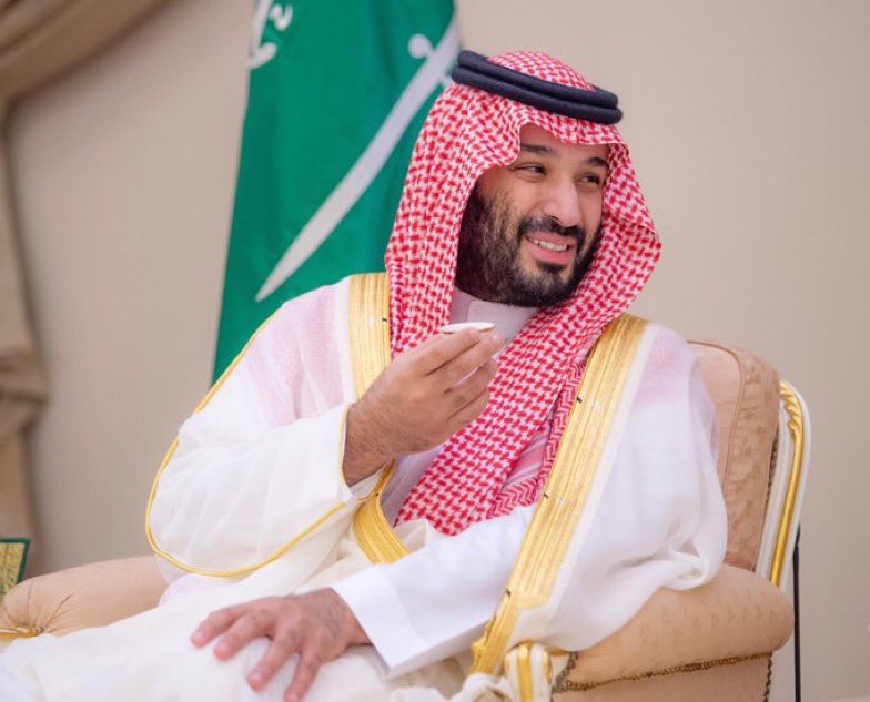 الامير تركي بن طلال يشارك صورة لمحادثته مع القائد ولي العهد الامير محمد بن سلمان 🇸🇦💚