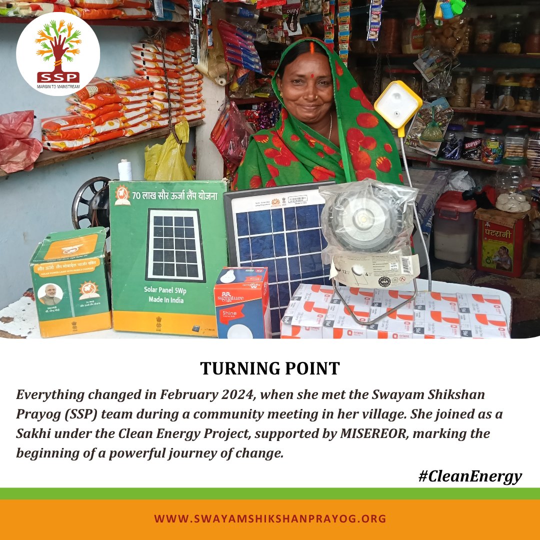 sspindia's tweet image. Meet Anita Devi from Meyari village, Gayaji, Bihar — a woman who turned challenges into opportunities through resilience and entrepreneurial spirit.

#MISEREOR #SwayamShikshanPrayog #WomenLeadChange #RuralInnovation #ClimateResilience