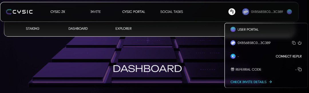 Step 2: Link Keplr &amp; Claim Your Daily Faucet
Cysic supports both Ethereum &amp; Cosmos, so Keplr integration is key. Here’s how:
➤ Install the Keplr wallet: Keplr Chrome Extension
➤ Import your EVM wallet’s seed phrase or private key into Keplr
💧