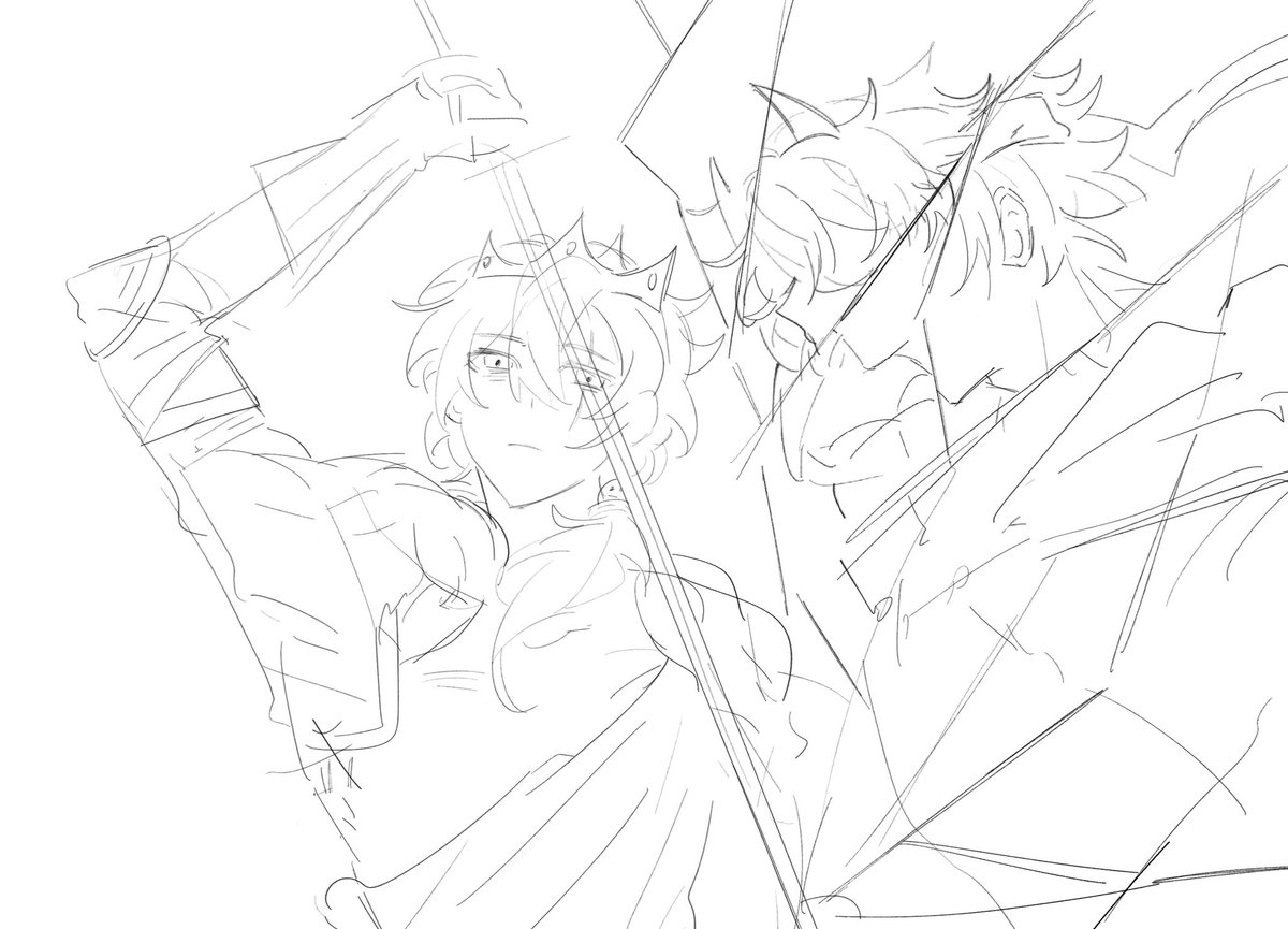 Xiequ5's tweet photo. Just the things i didn’t finish maybe it’s my last time drawing ls:) https://t.co/yGu2Rysfe8