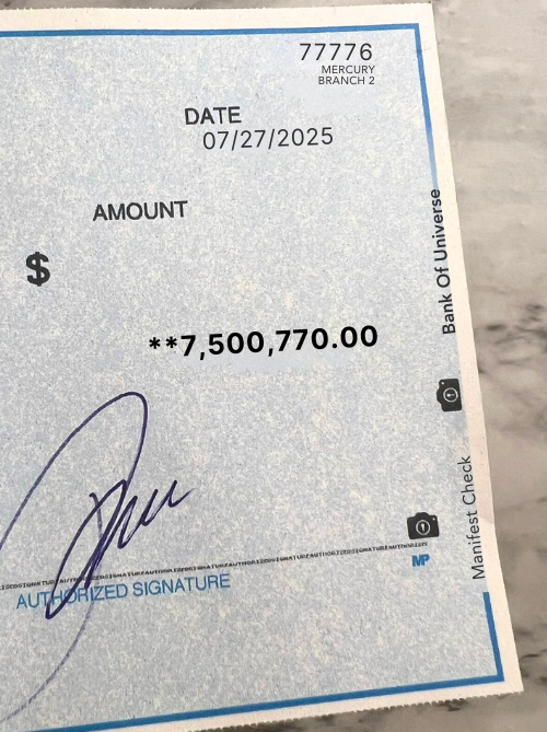 $7 MILLION checks are coming.

Drop "777" to claim it!!!