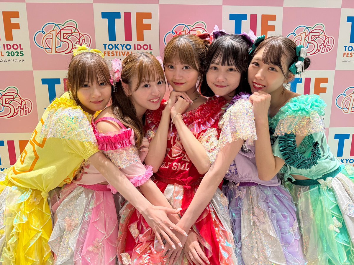 NEW163's tweet image. “SKY STAGE”のSCRAMBLE SMILE最高でした😊👍
#TIF2025 
#SCRAMBLESMILE 
#スクスマ