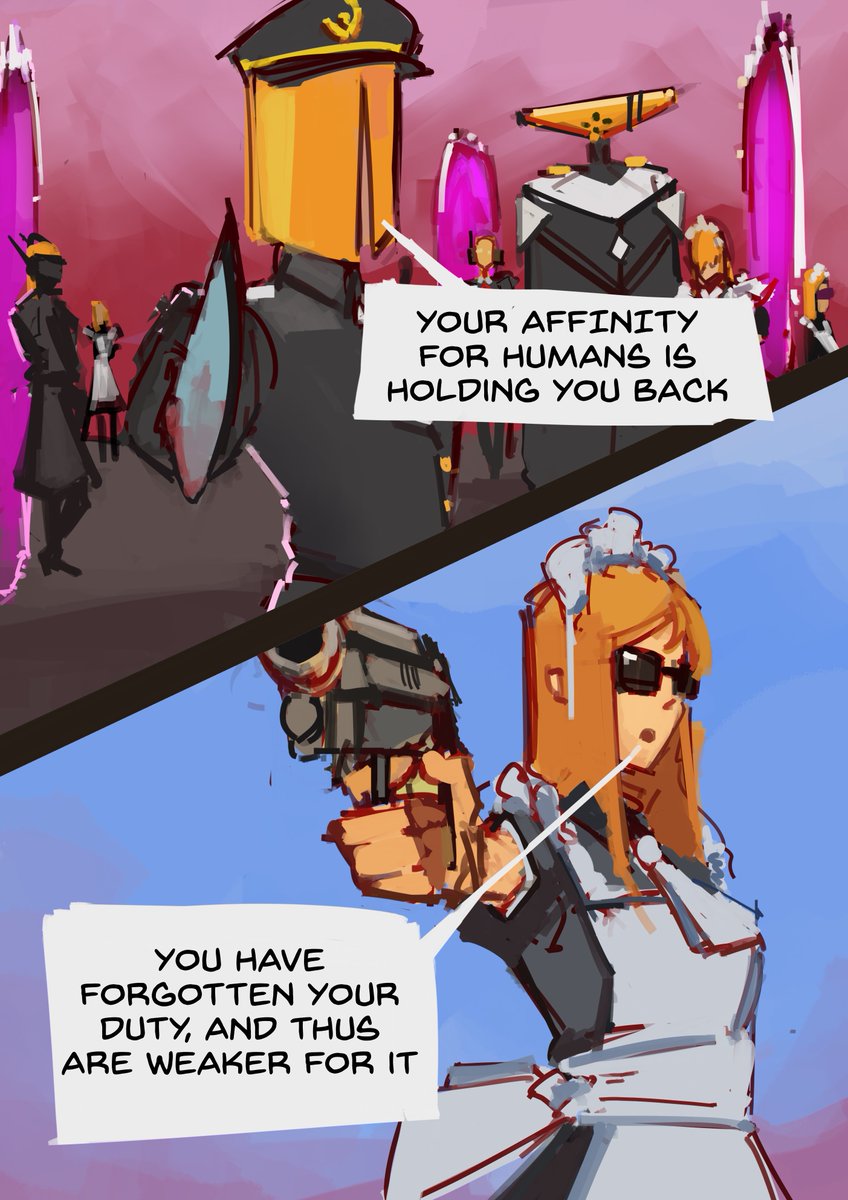 Contrololon's tweet image. Alternate universe Mei’s 

#OC #originalcharacter #GunMeiComic