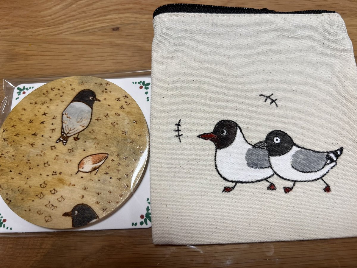 やっっっとお迎えできた‼︎
頑張って大阪まで行ってよかった‼︎
ずぐろちゃんグッズ作ってくださってありがとうございます😭
<a href="/inko_x/">いわん飲コ🦜</a> 
#わくわく野鳥博