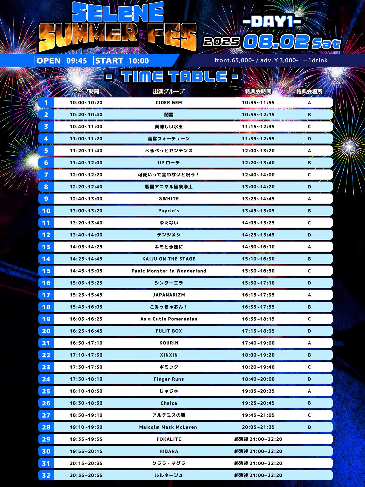 MADEIN サイン会 セリナ 11/17(日)2部タイム① STAiNY on X: 