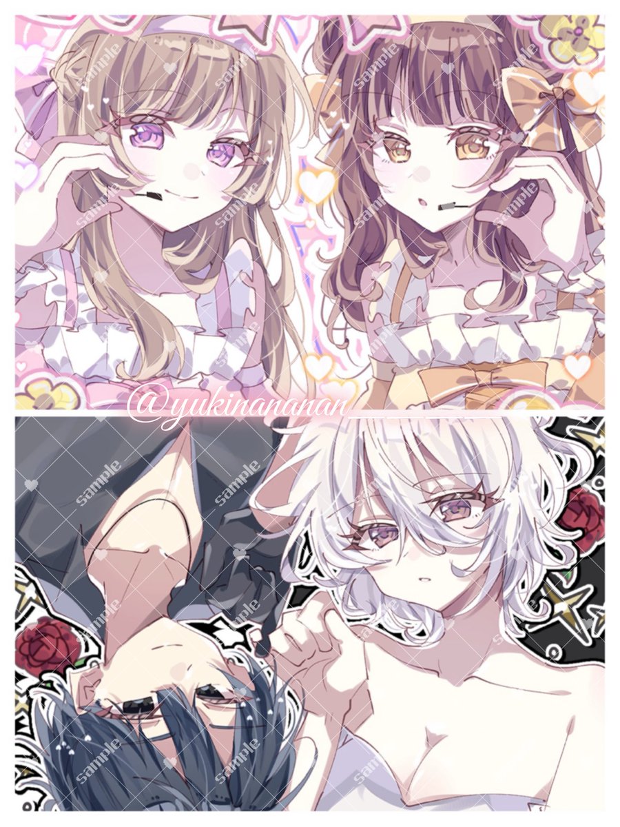 ご依頼ありがとうございました🎀🤍✨️
(ﾄﾘﾐﾝｸﾞ済)