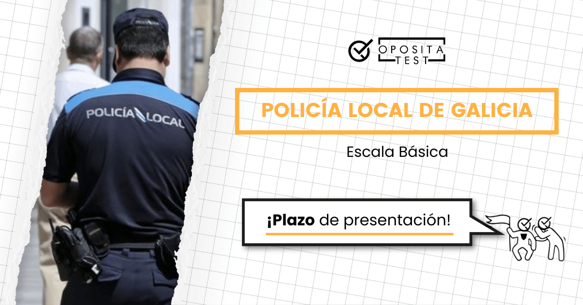 👮‍♀️Policía Local de Galicia - Escala básica👮‍♂️

Apertura de plazo de inscripción ‼️
📆 Del 4 de agosto al 1 de septiembre de 2025📆
ℹ️Las solicitudes presentadas del 5 y el 31 de julio son válidas

Consultad en nuestro blog los detalles 👉 opo.cl/guIix
