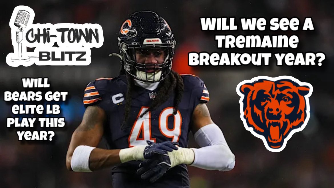 Will Tremaine Edmunds have a breakout season this year? Will Dennis Allen unlock him fully? #bears #chicagobears #nfl #NFLTwitter 
youtu.be/Tubw3gSKiiI?si…