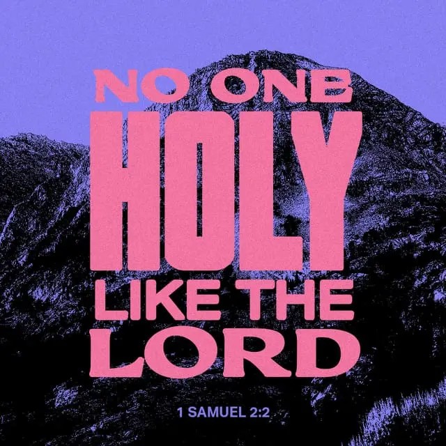 “There is no one holy like the LORD; there is no one besides you; there is no Rock like our God." - 1 Samuel 2:2

#AMScriptureoftheWeek #WeeklyVerse #Bible #BibleVerse