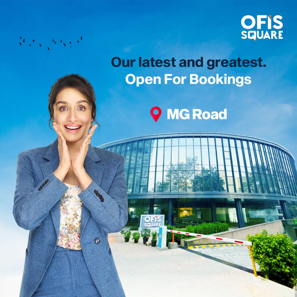 OfisSquare's tweet image. 🚀 A landmark address for ambitious businesses!
Now open on MG Road, Gurugram – just 200m from the metro.
Prime location. Modern design. Built to scale your growth.

#OfisSquare #MGRoad #WorkspaceInnovation #GurgaonOffices #CoworkingSpace #OfficeSpacesGurgaon #PremiumOffices