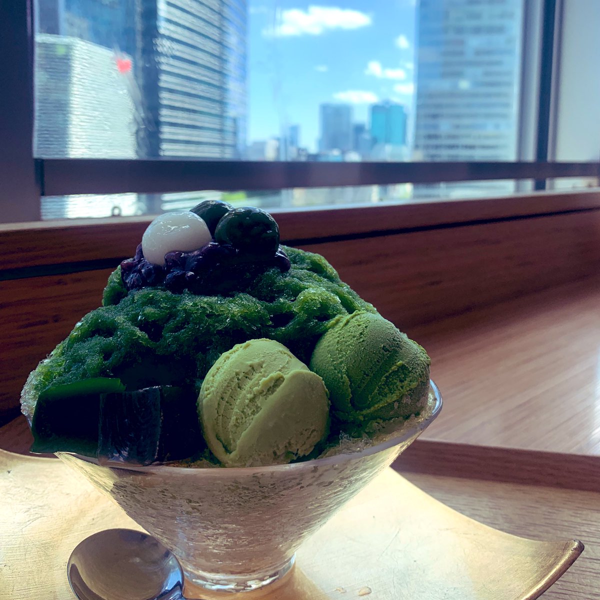 真琳ちゃんが食べてたかき氷食べてきた！
美味しいもの紹介してくれてありがとう〜☺️
#つばきファクトリー 
#福田真琳