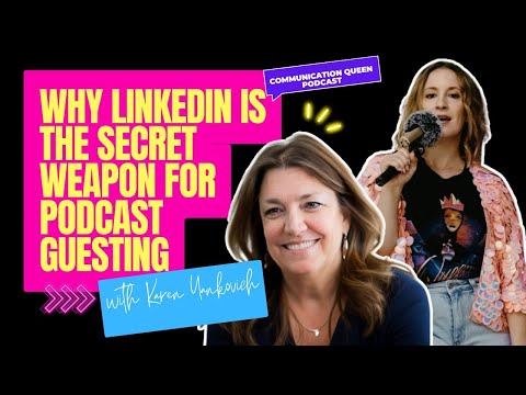 karenyankovich's tweet image. If you’re podcasting (or guesting!) and not pairing it with a smart LinkedIn strategy… you’re leaving money on the table. Period.
​
Tune in to my chat with Kimberly Spencer on the Communications Queen Podcast → bit.ly/46Go305  
​
#LinkedInTips #CommunicationQueens