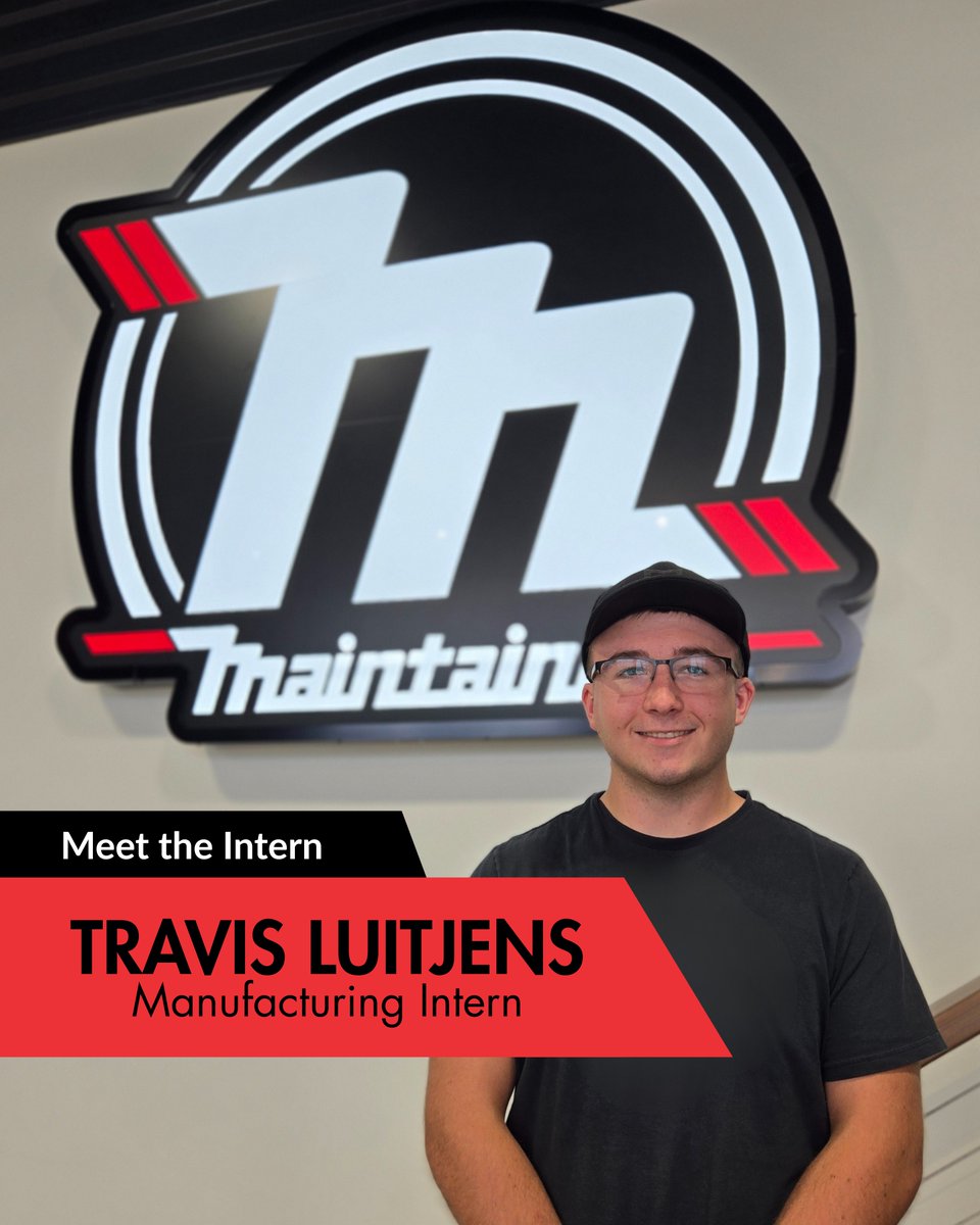 Travis is a student at <a href="/ATCCMN/">Alexandria Technical & Community College</a> where he is majoring in Mechanical Drafting &amp; Design Engineering.  This summer he is working alongside our Vice President of Engineering &amp; Manufacturing. 
#MeetTheIntern #ATCCMN #EngineeringIntern #MaintainerCorp