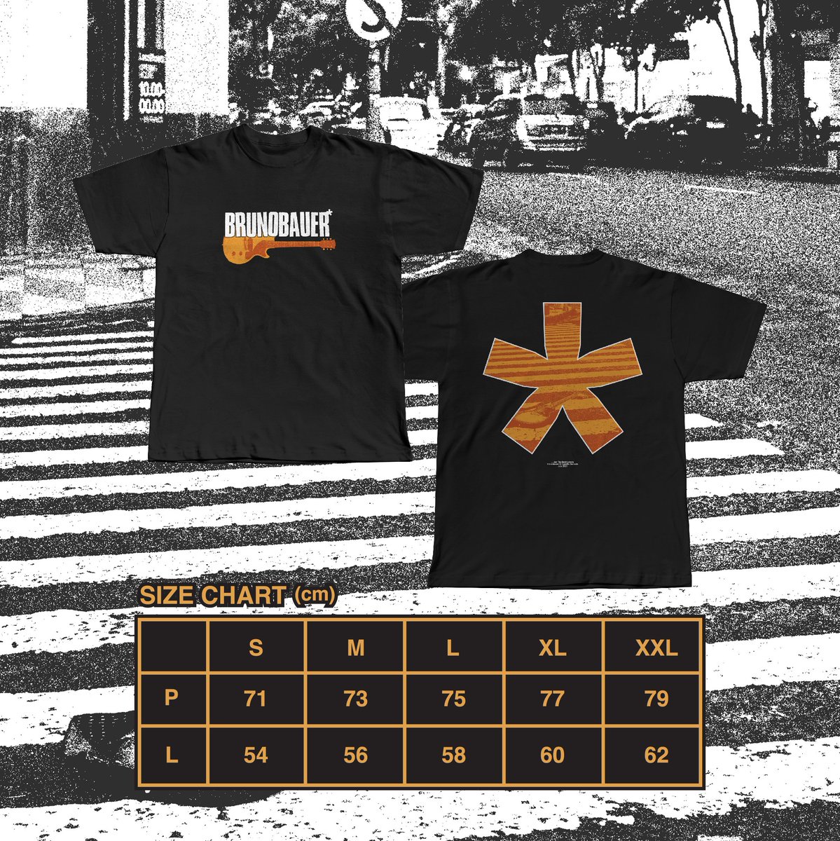 Open pre-order 
Brunobauer "...Are The Best Lovers" cassete and shirt, under licensed by Guerrilla Records

Shirt - 185k
Cassete - 75k

Straight thru <a href="/guerrillarecs13/">Guerrilla Records Jakarta</a> or at IG for order