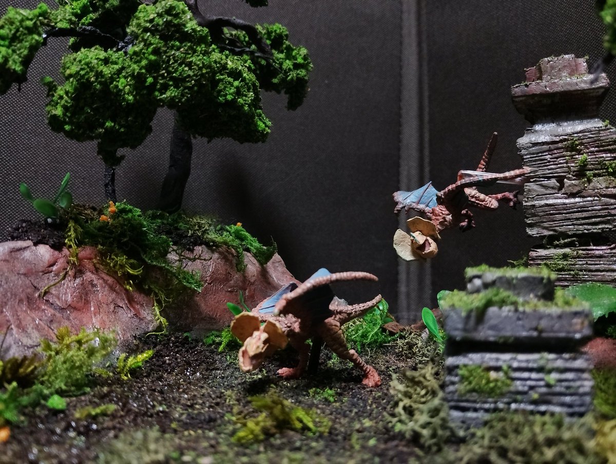 uverman14様専用 モンスターハンタージオラマ(エスピナス) マカタ on X