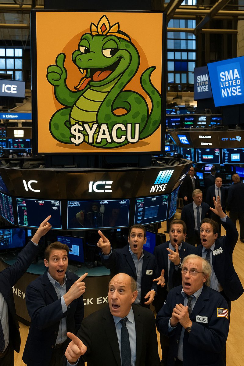 yacumamameme's tweet photo. $YACU
#WallStreetApe #BNB #bitcoin #Ethereum #Solana #WallStreet #Crypto #Coingoswap #TokenLaunch #TokenX #WLFI #dogechain #PEPE #Digimon #fart #shitcoins #market #Markets https://t.co/vCEE8z1N9U