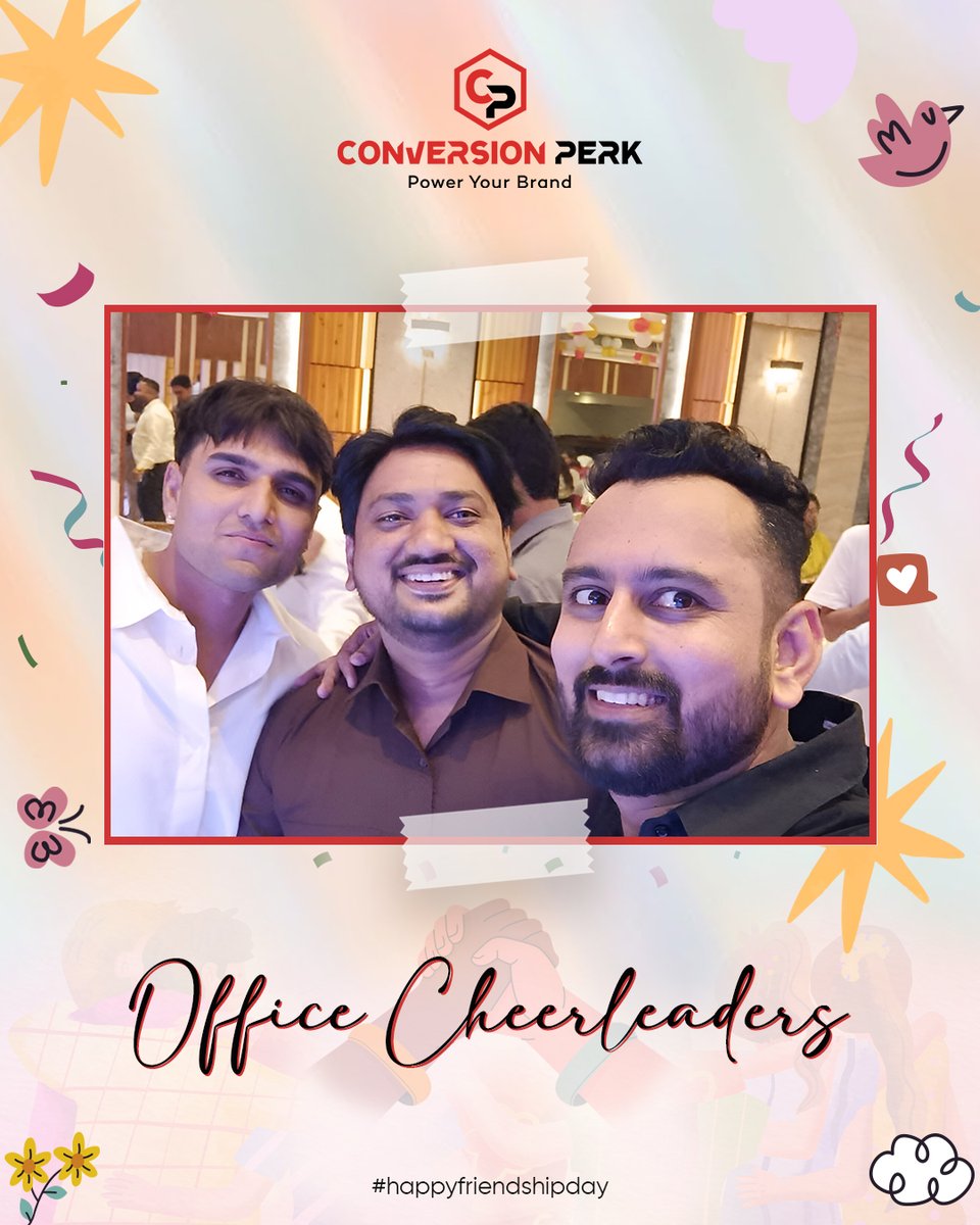 At Conversion Perk, we believe that  friendship fuels collaboration, trust, and innovation and we’re proud to have built a culture where connections thrive.
#friendshipday #workfriends #teamwork #companyculture #conversionperk