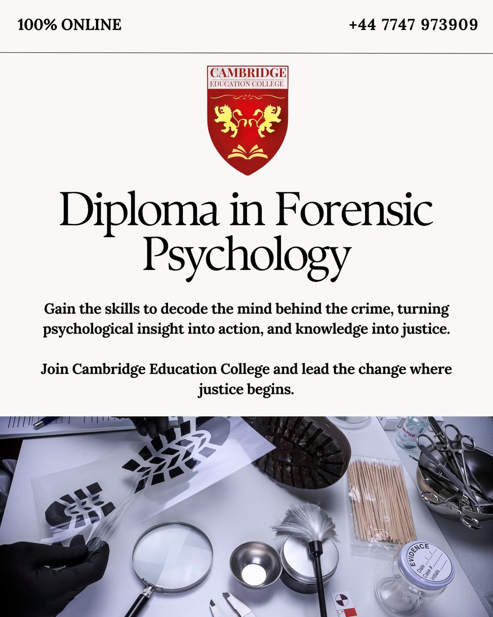 Cambridge Education College tweet media