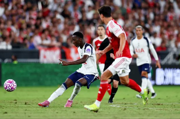 ARSENAL have LOST against Tottenham in the first North London Derby outside of the UK
#BTMUpdates
<a href="/ArsenalFC_fl/">Arsenal FC News</a> 
<a href="/Spurs_ES/">Tottenham Hotspur</a> 
<a href="/NorthLondonDerb/">#NorthLondonDerby</a>