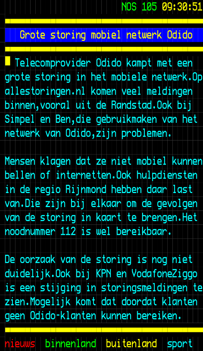 StopGeweld_Nu's tweet photo. Belangrijk om altijd een 2e netwerk te hebben als noodnetwerk. Naast #Odido heb ik nog een abonnement van €7 bij Budgetmobiel.
#altijdbereikbaar #noodgeval #noodpakket #telecomstoring #allestoringen #odidostoring #odidonederland #telecomprovider https://t.co/MXxlmgLwUb
