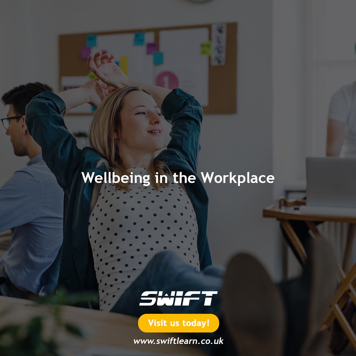 swift_learn1's tweet image. Your team’s mental health matters. Our Health & Well-being courses provide the right support at the right time.
swiftlearn.co.uk/courses
#WellbeingAtWork #EmployeeWellness #MentalHealthTraining #SwiftLearn #DigitalCourses