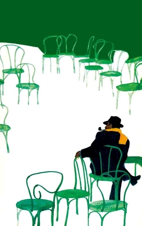 You can find me still
on these melancholic days
in  spaces we shared.......
~
Ferenc Pinter illustration 🍀