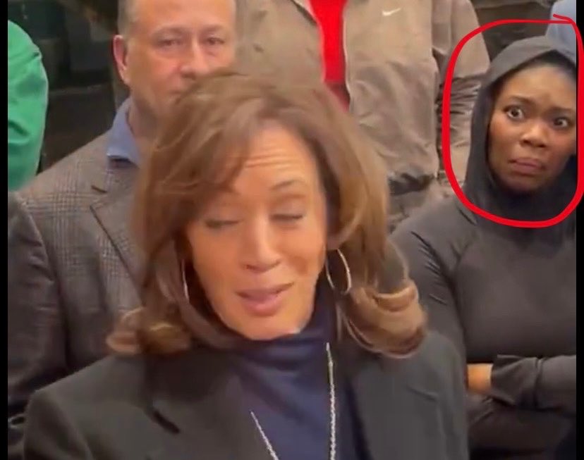 This is her first time listening to Kamala live and not the doctored msnbc clips

and I feel the same way 🤣🤣🤣