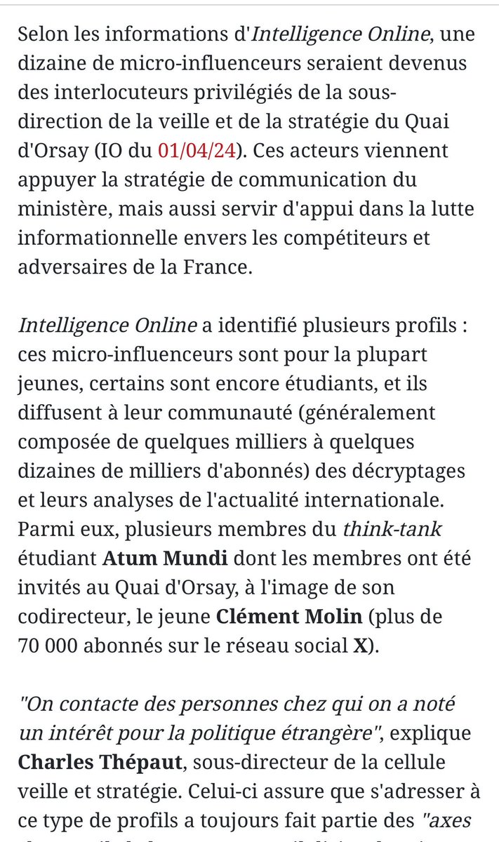 AnankeGroup's tweet photo. Les influenceurs choisis par le Quai  d'Orsay sont là pour ça.

Leur audience sur ces réseaux sociaux est à majorité 🇫🇷, ils n'émettent aucune critique de l'action gouvernementale et reprennent les éléments de langage distribués.

La ficelle est grosse mais elle est bien là... https://t.co/qPz8EMuCmW