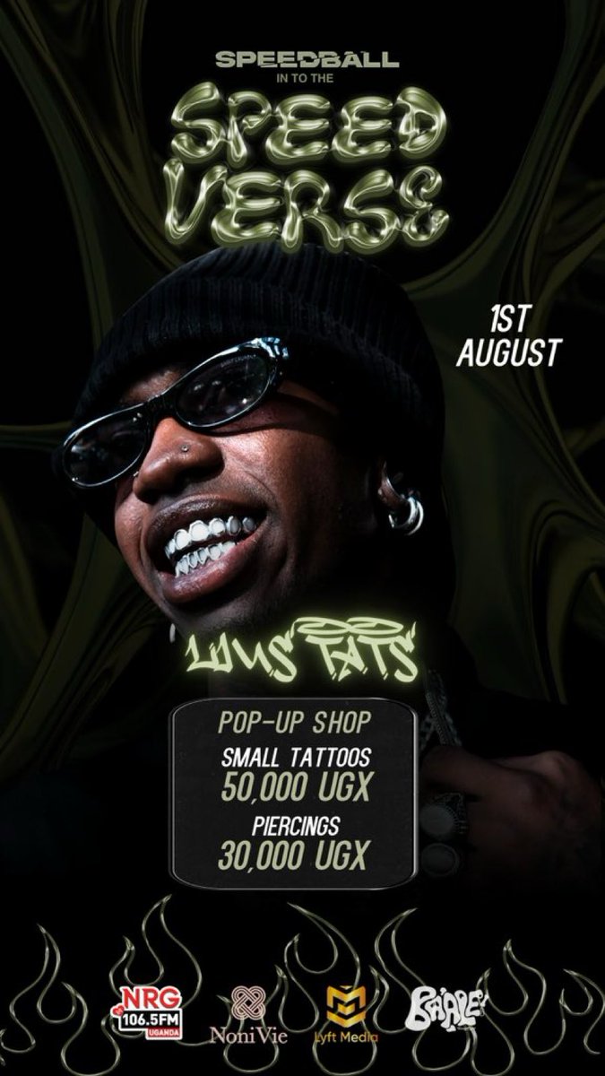 Helly 🫦 (@suzumewato) on Twitter photo Pull up to SPEED VERSE this Today and get inked or pierced by <a href="/LinusTats/">Linustats Tattoo Studio</a>.
Small tattoos – 50K
Piercings – 30K
Live at Noni Vie.
#IntoTheSpeedVerse #SPEEDBALL Pull up to SPEED VERSE this Today and get inked or pierced by <a href="/LinusTats/">Linustats Tattoo Studio</a>.
Small tattoos – 50K
Piercings – 30K
Live at Noni Vie.
#IntoTheSpeedVerse #SPEEDBALL