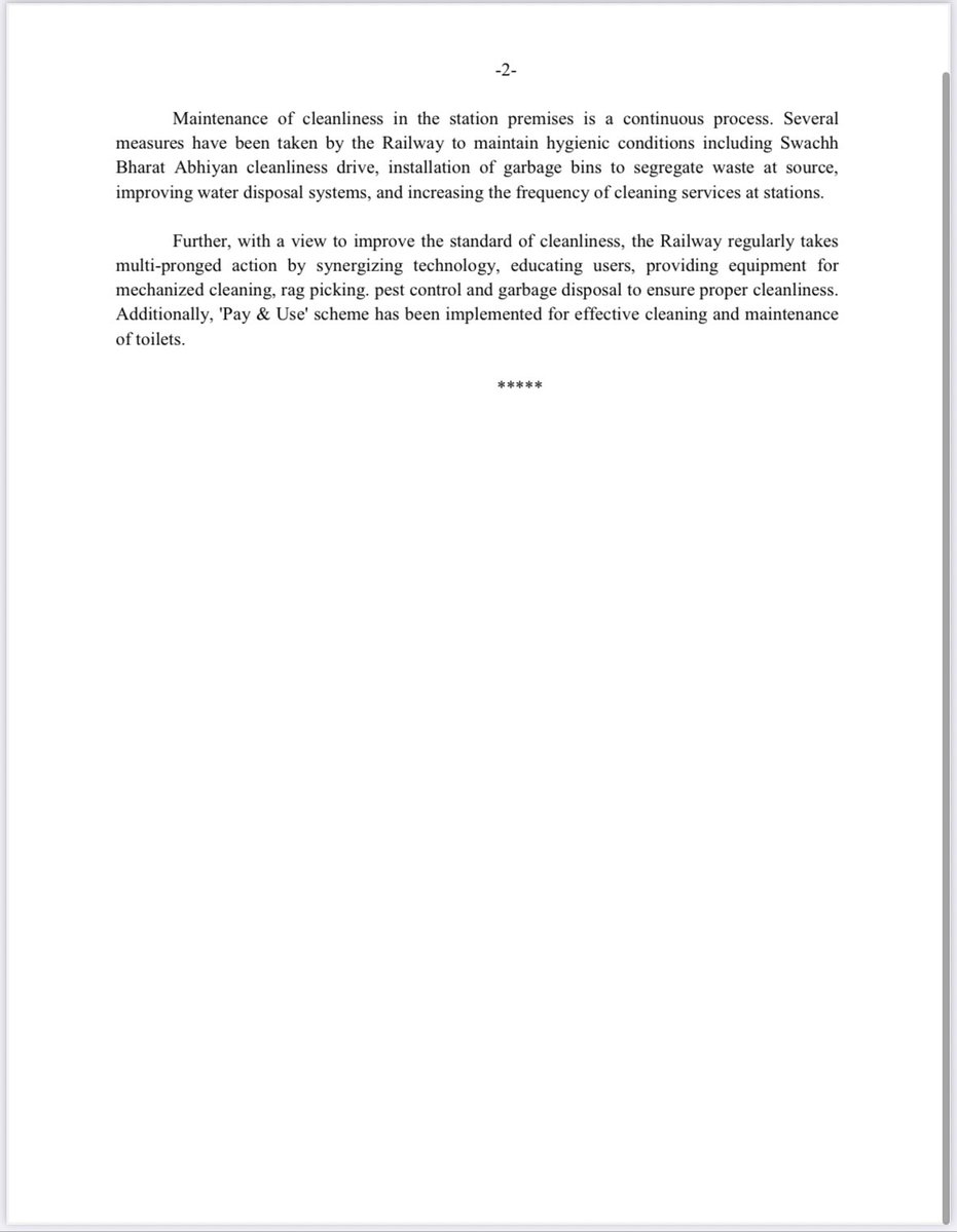 HUGE STATEMENT IN PARLIAMENT BY RAILWAY MINISTER SHRI ASHWINI VAISHNAW ON MAMATA BANERJEE GOVERNMENT

Today in Rajya Sabha, Union Railway Minister Ashwini Vaishnaw made a telling revelation:

📍 “Indian Railways has conducted eviction drives at Park Circus Railway Station from