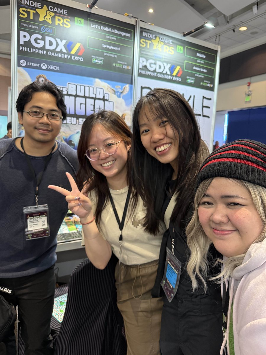 Not only did we have the best time at Philippine Gamedev Expo, but we also finally got the chance to meet our artists Jackie and Elisha in person for the first time!

Although the majority of us are based in the Singapore studio, our remote team are based across Europe, the US
