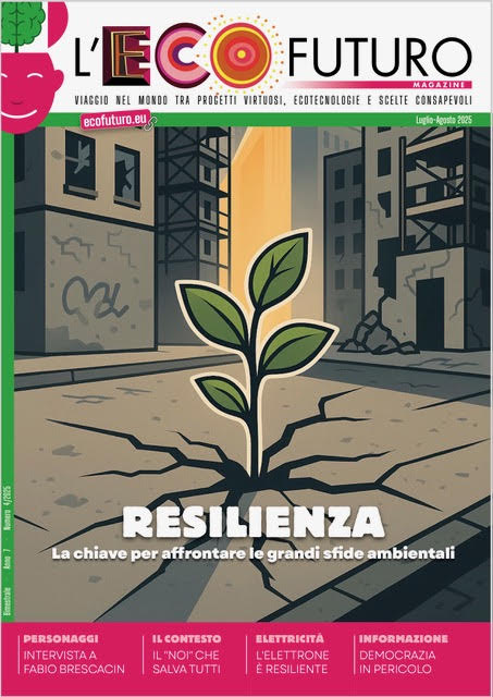 #Resilienza: la chiave per affrontare le grandi sfide ambientali 
Diretto dal bravissimo Michele Dotti.
N uovo numero della rivista #Ecofuturo Magazine!
GRATUITAMENTE qui ecofuturo.eu/magazine/numer…

All'interno trovi anche un mio articolo sull'#autoproduzione