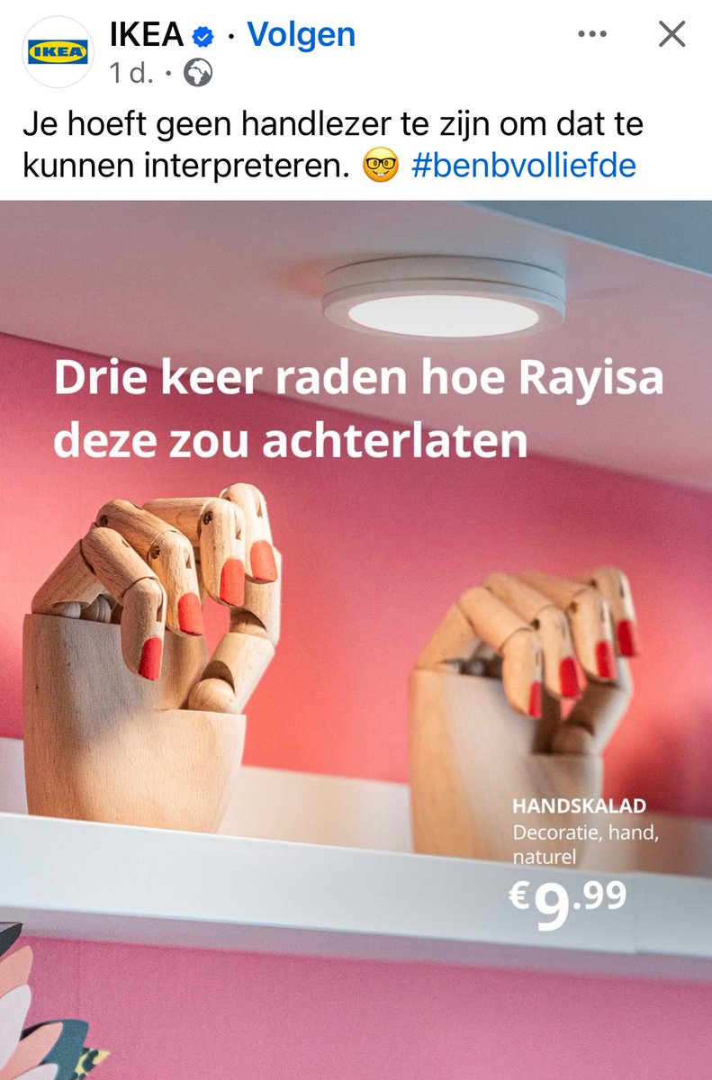 motormuizzie's tweet photo. @IKEA
๐๐๐๐๐
#benbvolliefde #rayisa #middelvinger #benbvolliefde2025 https://t.co/DRigNC2Xyl