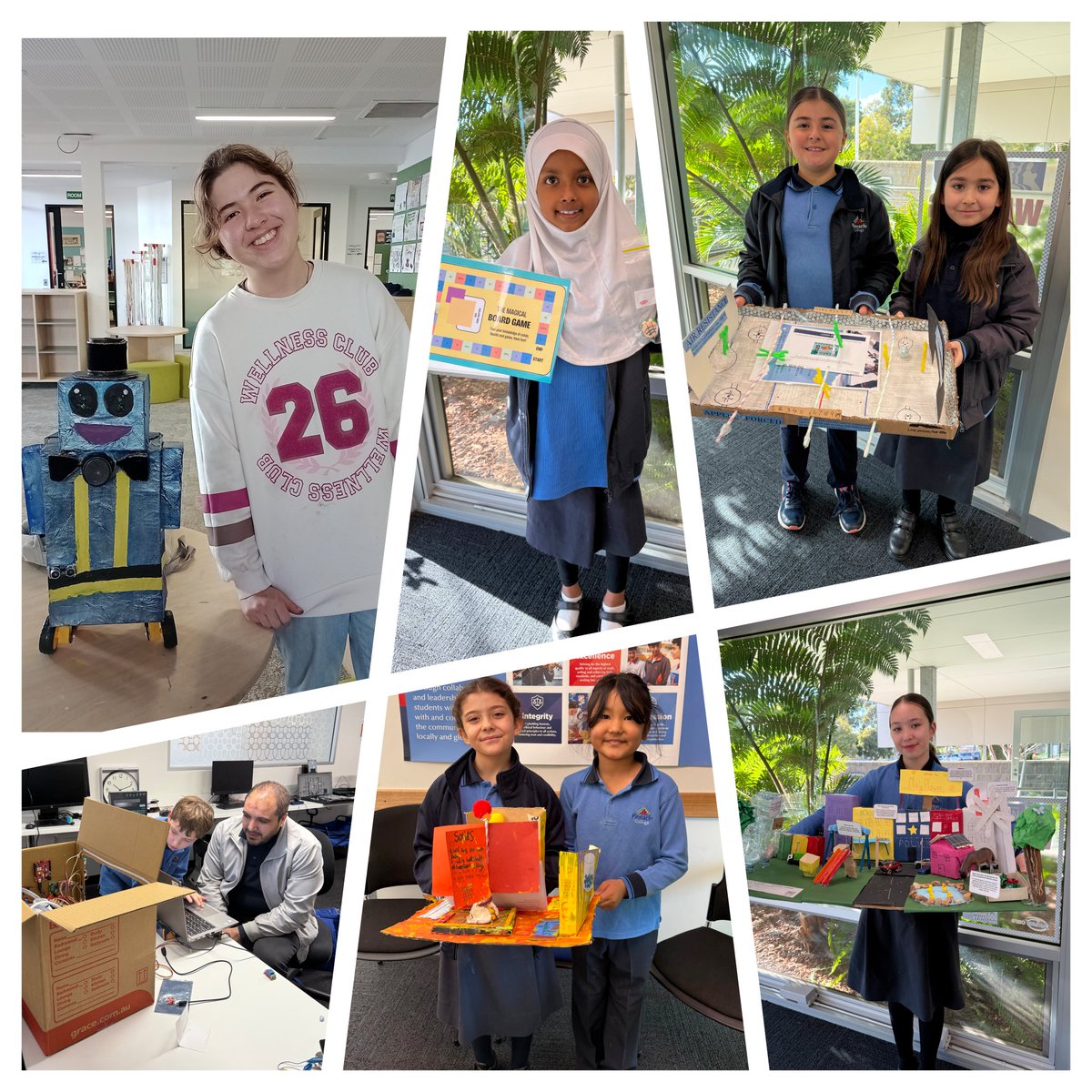 Pinnacle_Au's tweet photo. Our GG Primary students have finished their amazing #OliphantScienceAwards projects! π See them on display at #ScienceAlive this weekend!
A special shoutout to Mihrimah (Y9) for ourΒ first everΒ robotics entry β an AI-powered moving robot! π€π #STEM #StudentInnovation https://t.co/FbIG2iJANQ