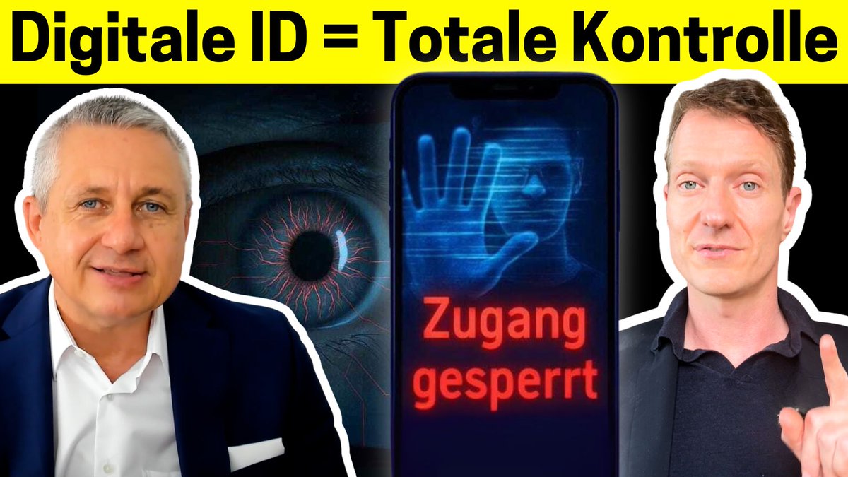 T_WITTmann's tweet image. „In Deutschland kann man den digitalen Euro leicht über Zwang einführen“. „Wenn du keine EU-ID hast, bekommst du vielleicht keinen Zugang mehr.“ Dies und noch viel mehr hörst du in einem brisanten Interview mit Ex-Investmentbanker Jürgen Wechsler bei unserer wöchentlichen…
