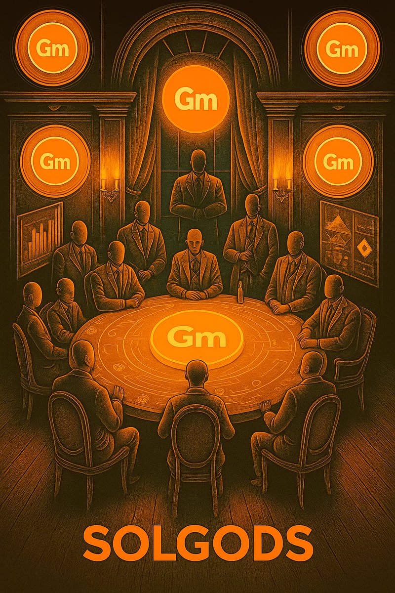 MicMetaX__'s tweet photo. New month, new missions
In the chambers of power, faceless whispers echo — but in SOLGODS, every Gm is a roar. The crypto yappers don’t quit… they lead the table.” ⚡🟠@SOLGodNFTs @selenemetax #CryptoYappers #Gm @thegangmeta https://t.co/2iTEAzCT6A