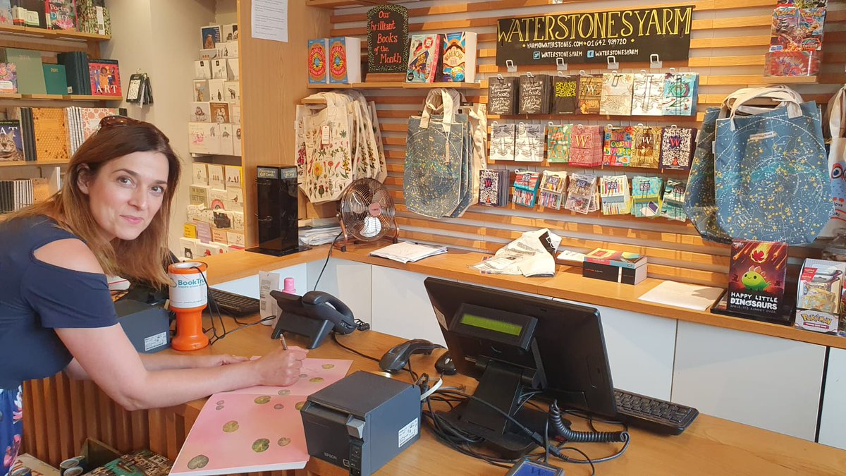 I simply can't wait to hop back to <a href="/WaterstonesYarm/">Waterstones Yarm</a> for an exclusive first #reading of #Froginafjord
Sat 16th August 11am - join me for frog leaps and stretches, then pull up a lily pad for an interactive reading and crazy frog facts #yarm #waterstones #localauthor #kidsbooks