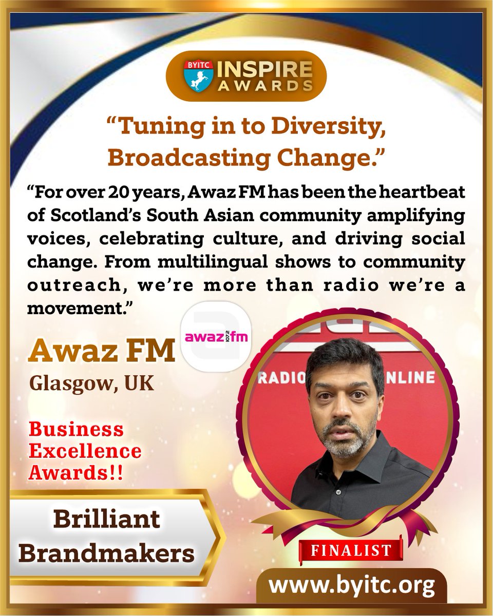 BYITC Business Excellence Awards 2025 Finalist Announcement

Learn more about the BYITC Business Excellence Awards 2025:

byitc.org/business-excel…

#BYITC
#Supermaths
#BusinessExcellence
#AwazFM
#CulturalImpact
#AwardFinalist