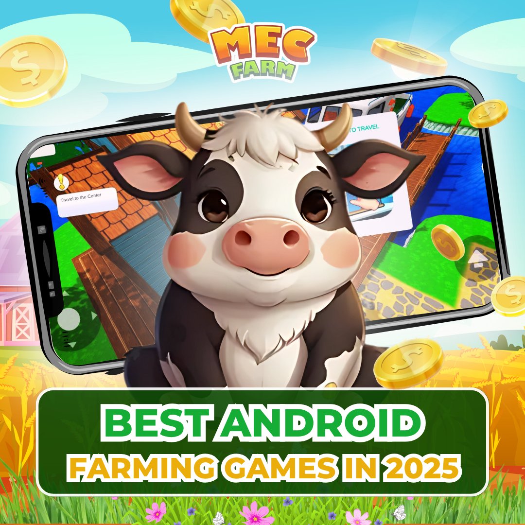 🌾📱 Best Android Farming Game of 2025 Coming soon: #MEC Farm, the #Web3  game where you plant, fish, build, and earn crypto. Farm smarter, earn  harder! #MECFarm #PlayToEarn #GameFi #Web3Gaming #CryptoFarming